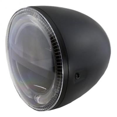 Phare LED Highsider Circle fixations latérales noir