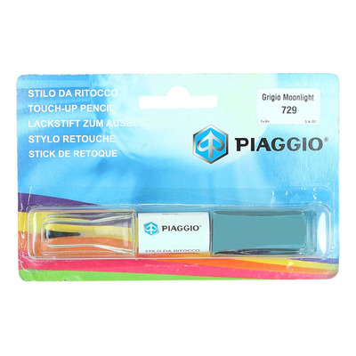 Pinceau retouche peinture argent moonlight d'origine 610728M003 Piaggio