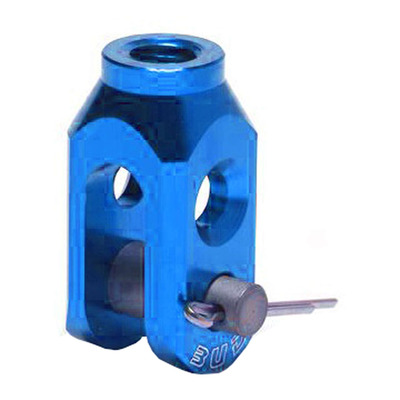 Pivot de Frein Arrière BUD RACING Aluminium Anodisé Bleu Ø 8 mm - Kawasaki / Suzuki / Yamaha