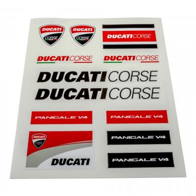 Planche stickers Ducati Racing (Grande)