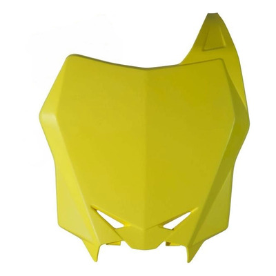 Plaque Frontale Rtech Jaune Fluo pour Suzuki RMZ 450 08-17