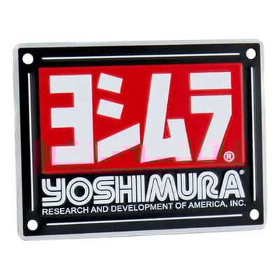 Plaque Logo pour Silencieux d’Échappement YOSHIMURA RS-4 – Côté Intérieur