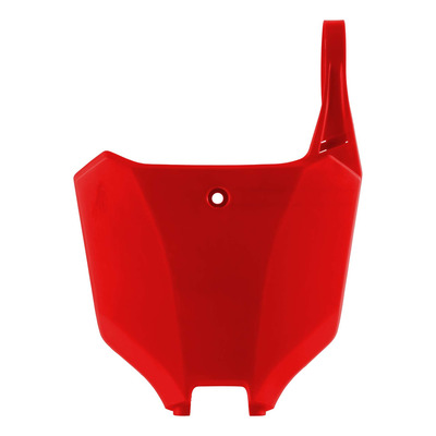 Plaque Numéro Frontale ACERBIS Rouge - Honda 450 CRF-R 21-25