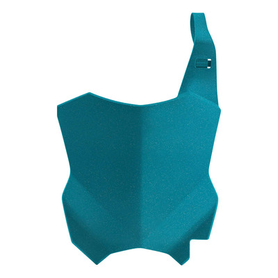Plaque Numéro Frontale ACERBIS Turquoise Métallisé - Kawasaki 450 KXF 16-25