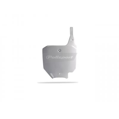Plaque numéro frontale Polisport Honda CR 85R 03-07 blanc