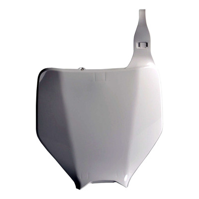 Plaque Numéro Frontale POLISPORT Type Origine Blanc - Kawasaki 450 KXF 06-08