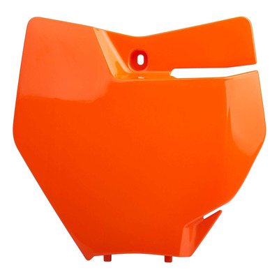 Plaque Numéro Frontale POLISPORT Type Origine Orange - KTM SX / SXF 16-18