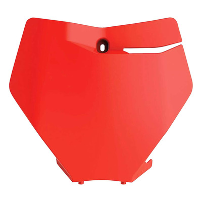 Plaque Numéro Frontale POLISPORT Type Origine Orange Fluo - KTM SX / SXF 19-22