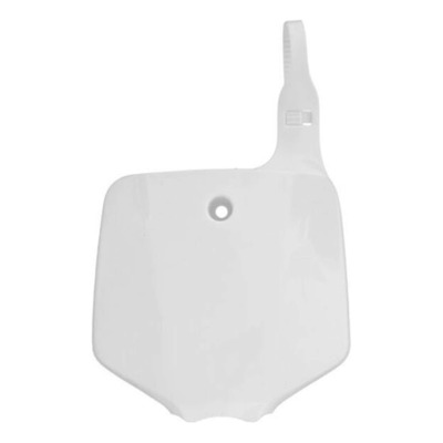 Plaque numéro frontale RTech blanc TBKX0BN0065