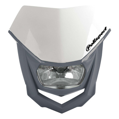 Plaque Phare POLISPORT Halo LED Gris / Blanc
