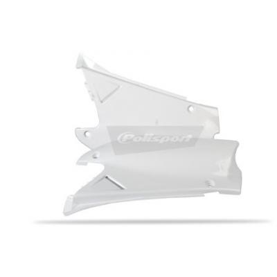 Plaques latérales Polisport Honda CR 250R 00-01 blanc
