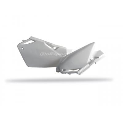 Plaques latérales Polisport Honda CR 85R 03-07 blanc