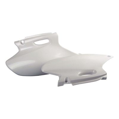 Plaques Latérales POLISPORT Type Origine Blanc - Yamaha 250 WRF 01-02