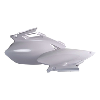 Plaques Latérales POLISPORT Type Origine Blanc - Yamaha 250 / 450 YZF 03-05