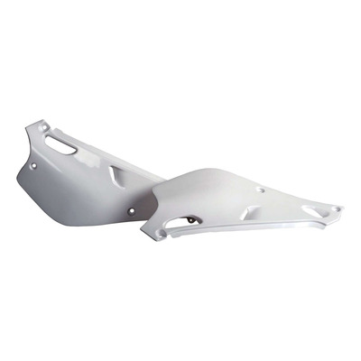 Plaques Latérales POLISPORT Type Origine Blanc - Yamaha 80 YZ 93-01