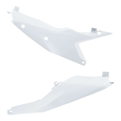 Plaques latérales Polisport type origine blanches OEM KTM SX-F 450 23-26
