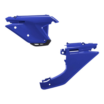 Plaques latérales Polisport type origine bleues Sherco SEF 250 Factory 25-26