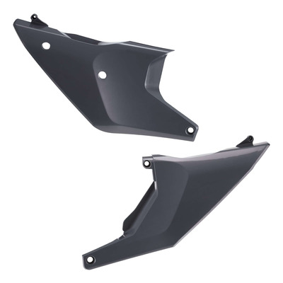 Plaques latérales Polisport type origine grises nardo Husqvarna FC 450 23-26