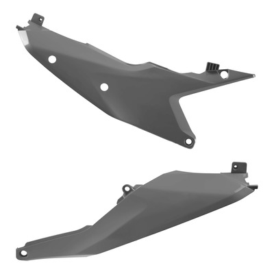 Plaques latérales Polisport type origine grises KTM SX-F 450 23-26
