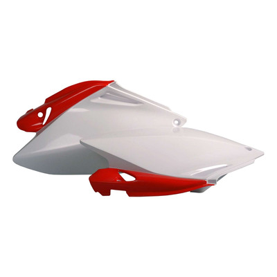 Plaques Latérales POLISPORT Type Origine Rouge / Blanc - Honda 250 CRF-R 06-09