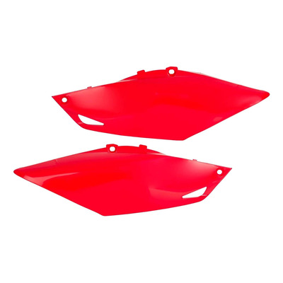 Plaques Latérales POLISPORT Type Origine Rouge - Honda 450 CRF-R 13-16