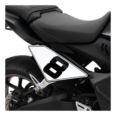 Plaques numéro latérales Barracuda Honda CB 650 R 24-26