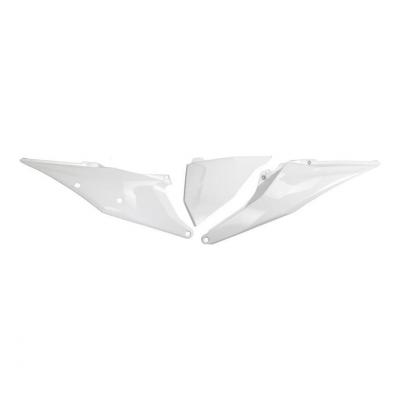 Plaques numéro latérales UFO KTM 125 SX 19-21 blanc
