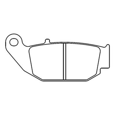 Plaquettes de frein arrière CL Brakes 1259RX3