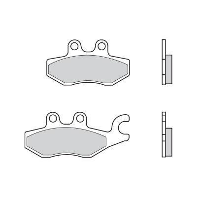 Plaquettes de frein Brembo 07060CC carbone céramique avant/arrière