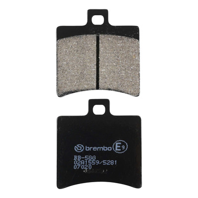 Plaquettes de frein Brembo carbone céramique 07020CC