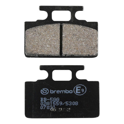 Plaquettes de frein Brembo carbone céramique 07031CC