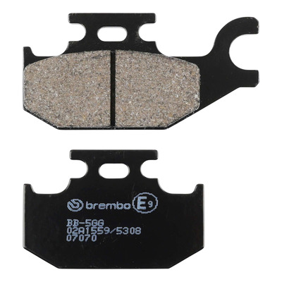 Plaquettes de frein Brembo carbone céramique 07070CC