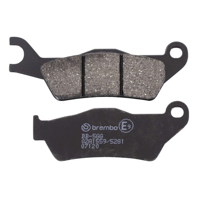 Plaquettes de frein Brembo carbone céramique 07120CC