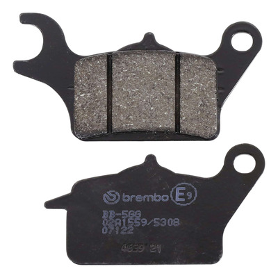 Plaquettes de frein Brembo carbone céramique 07122CC