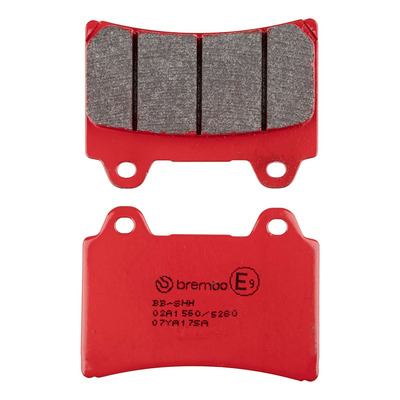 Plaquettes de Frein Brembo Road SA - métal fritté - 07YA17SA