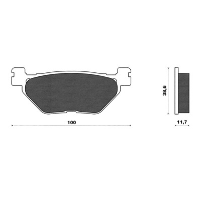 Plaquettes de Frein C4 - BP106 - T-Max 500