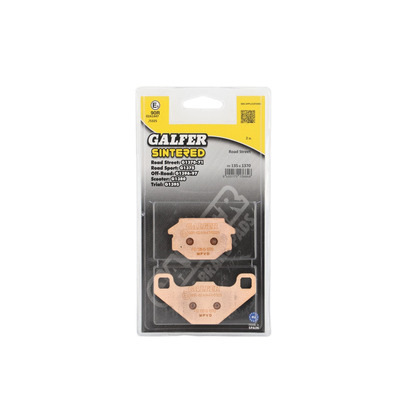 Plaquettes de Frein Galfer - G1370 métal fritté - FD135