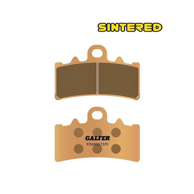Plaquettes de Frein Galfer - G1370 métal fritté - FD450