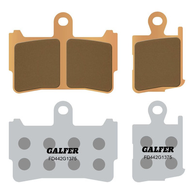 Plaquettes de Frein Galfer - G1375 métal fritté - FD442