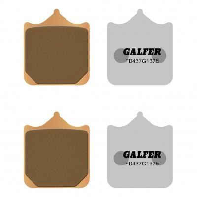 Plaquettes de Frein Galfer - G1375 métal fritté - FD437
