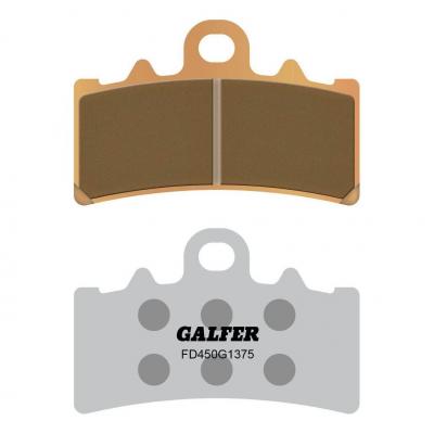 Plaquettes de Frein Galfer - G1375 métal fritté - FD450