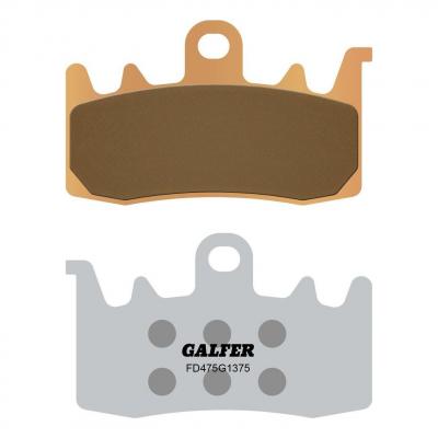 Plaquettes de Frein Galfer - G1375 métal fritté - FD475