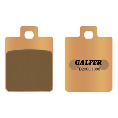 Plaquettes de Frein Galfer - G1380 métal fritté - FD200