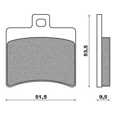 Plaquettes de Frein Newfren - FD0267BE