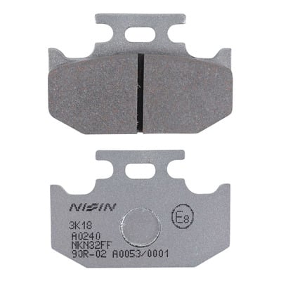 Plaquettes de frein Nissin Semi Métallique 2P-227NS