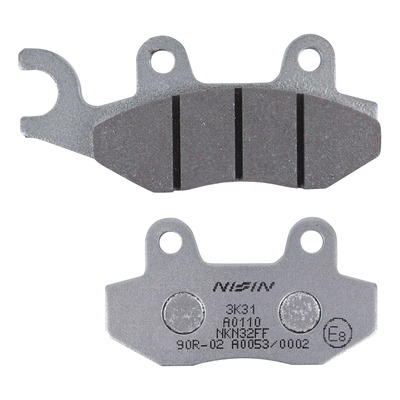 Plaquettes de frein Nissin Semi Métallique A0110