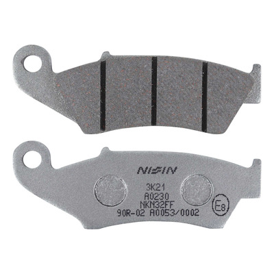 Plaquettes de frein Nissin Semi Métallique A0230