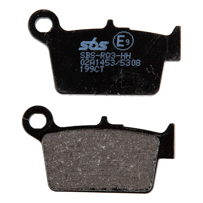 Plaquettes de Frein SBS - Carbone - 199CT