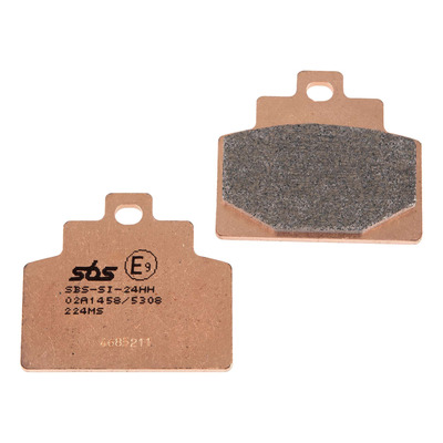 Plaquettes de Frein SBS - métal fritté - 224MS