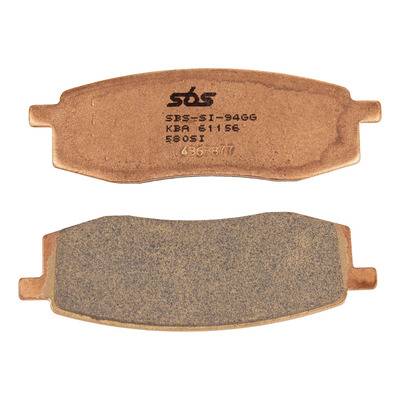 Plaquettes de Frein SBS - métal fritté - 580SI